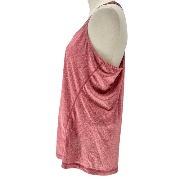 Icyzone Set Of 3 Racerback Tank Tops Womens XL Red Green Gray Athletic Wear - Picture 10 of 10